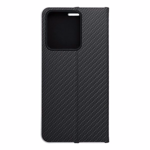 LUNA grāmatu apvalks XIAOMI Redmi Note 13 4G melns