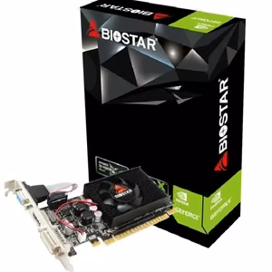Biostar GeForce 210 NVIDIA 1 GB GDDR3 Videokarte
