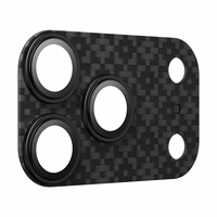 Benks Rūdīta stikla aizsargstikls Armor Warrior Lens (BF69) priekš Iphone 17 Pro ArmorGrid black (camera island)