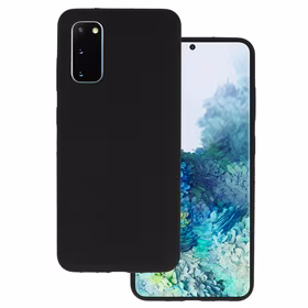 Viedtālruņa apvalks no silikona Lite telefonam Samsung Galaxy S20 melns