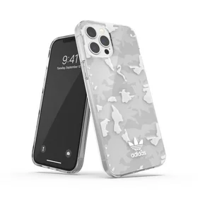 Adidas OR SnapCase Camo viedtālruņa apvalks iPhone 12 Pro Max - caurspīdīgs