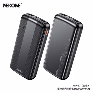 Внешний аккумулятор WK Design "WP-87" чёрный 20000mAh