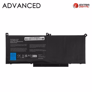 Portatīvā datora baterija DELL F3YGT, 7200mAh, Extra Digital Advanced