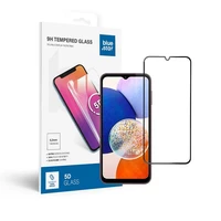 Aizsargstikls Blue Star - SAMSUNG A14 5G Pilns pārklājums (ar pilnu līmi, maza izmēra) melns