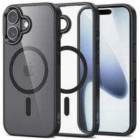 Tech-Protect MagMat Magnētiskais viedtālruņa apvalks iPhone 17 - Caurspīdīgs melns