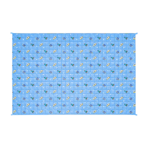 PREMIUM kokvilnas smagā sensorā sega bērniem, 100 x 150 cm, 3 kg, kosmosa raksts