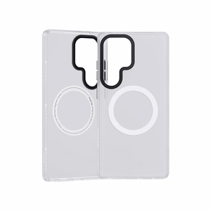 Benks magnētiskais Lucid Armor viedtālruņa apvalks (0045) Samsung Galaxy S25 Plus Ultra, balts