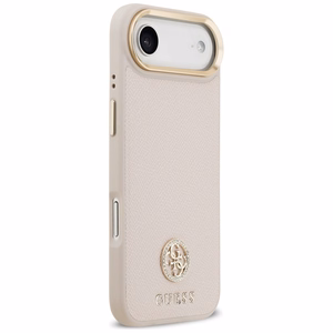 Guess Grained Strass Logo MagSafe iPhone Air Case - Pink