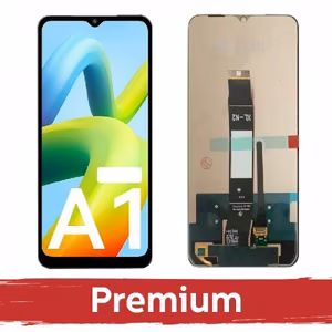 LCD Displejs Saderīgs ar Xiaomi Redmi A1 (A1+) Melns OEM