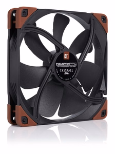 Noctua NF-A14 INDUSTRIALPPC-2000 PWM datora korpusa ventilators 14 cm melns, brūns 1 gab.