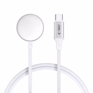 Tech-Protect UltraBoost USB-C indukcijas lādētājs Apple Watch 1m - balts