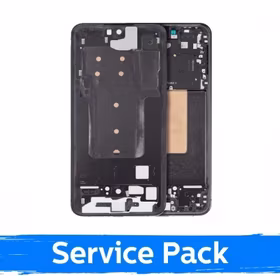 Vidējais rāmis saderīgs ar Samsung S721 S24 FE / Graphite / (Service Pack)