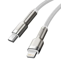 USB-C kabelis Lightning ierīcēm Baseus Cafule, PD, 20W, 1m (balts)