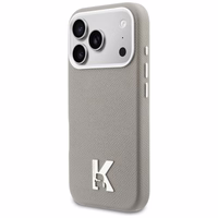 Karl Lagerfeld Karl Head Logo MagSafe futrālis iPhone 17 Pro - pelēks