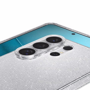 Spigen Liquid Crystal Glitter maciņš priekš Samsung Galaxy S26 Ultra spīdīgs un caurspīdīgs