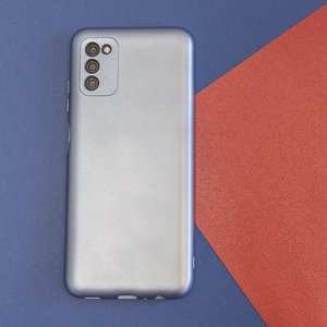 Metallic чехол для Samsung Galaxy A35 5G голубой