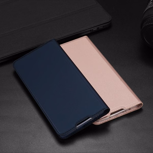 Dux Ducis Skin Pro atverams viedtālruņa apvalks Xiaomi Poco F4 5G rozā