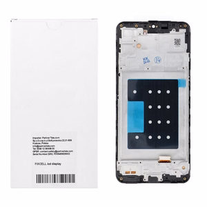 REWA OLED LCD displejs ar rāmi SAMSUNG A16 4G, melns