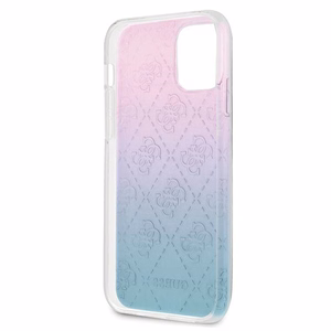 Guess GUHCP12S3D4GGBP iPhone 12 mini 5.4" сине-розовый/сине-розовый жёсткий чехол 4G 3D Pattern Collection