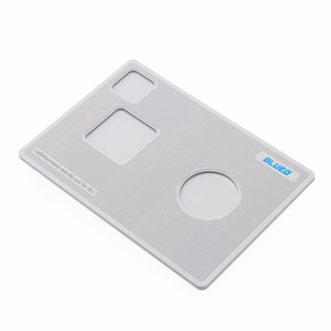 BLUEO tempered glass installation mat