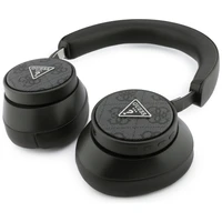 Guess 4G Triangle Logo Bluetooth austiņas uz ausīm - melnas