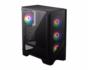 MSI MAG Forge 120A Airflow Midi Tower melns, caurspīdīgs