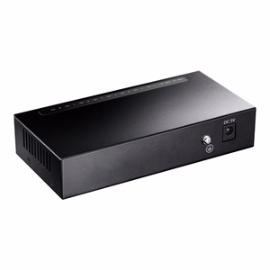 Cudy GS108 tīkla komutators Gigabit Ethernet (10/100/1000) melns