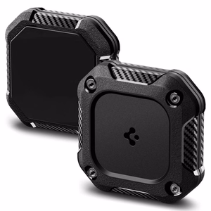 Spigen Tough Armor viedtālruņa apvalks AirTag 1/2 - Melns