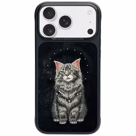 Nimmy Lucky Fashion Cat MagSafe maciņš iPhone 17 Pro melns