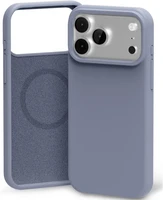 Korpuss Mercury Pure Magsafe Silicon Case Apple iPhone 17 Pro lavandrs pelēks