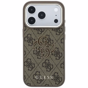Maciņš IPHONE 18 Pro Max/17 Pro Max (Big Resin Logo 4G) (krāsa: brūna)