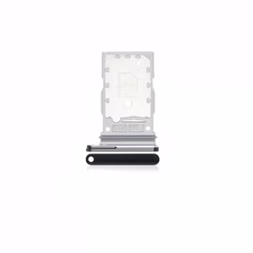 SIM Holder Saderīgs ar Samsung F926 Z Fold3 SIM card tray / Phantom Melns /