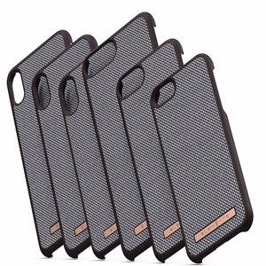 Nordic Elements Saeson Idun Pattern 1 vāciņš ierīcei iPhone XS Max, tumši brūns