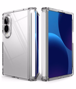 Ringke Fusion Flap vāciņš modelim Samsung Galaxy Z Fold 8 – caurspīdīgs