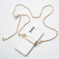 Ķēde / Virve ar turētāju GLAMOUR der visiem modeļiem 80mm maks. platums BALTA