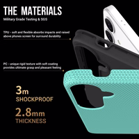 Perfekcionistu trīsstūra korpuss Samsung S911 S23 5G zaļš