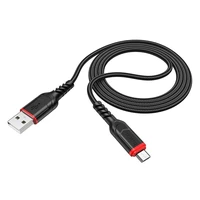 Kabelis USB A uz Micro USB Hoco 2,4A 3 m X59 melns