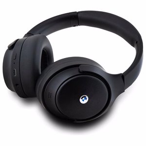 Накладные наушники BMW Bluetooth ANC BMBHKL601SSLVK чёрные Metal Logos