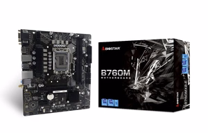 Biostar B760MX2-E D4 mātesplate Intel B760 LGA 1700 micro ATX