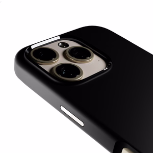 Puro Icon Mag Pro Magnētiskais silikona viedtālruņa apvalks iPhone 16 Pro - melns