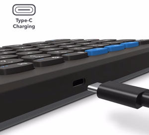 ZAGG Pro tastatūra 12 collu-Charcoal-Nordic (bezvadu uzlāde uz paliktņa)