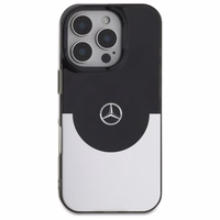 Mercedes Divu slāņu BiColor MagSafe korpuss viedtālrunim iPhone 16 Pro - sudrabots (m)