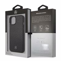 Mercedes Dynamic Line viedtālruņa apvalks iPhone 13 mini - melns
