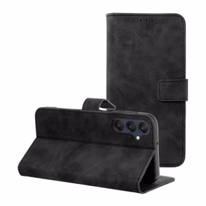 TENDER grāmatas tipa viedtālruņa apvalks SAMSUNG A25 5G melns