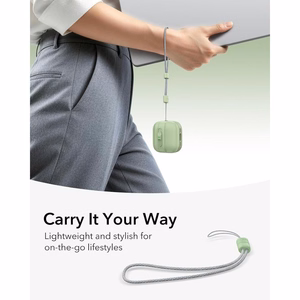 ESR Pulse HaloLock MagSafe  Apple AirPods 4 / 5 vāciņš, gaiši zaļš