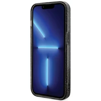 Viedtālruņa apvalks Karl Lagerfeld Karl&Choupette Glitter Magnētiskais MagSafe iPhone 15 Pro - melns (m)