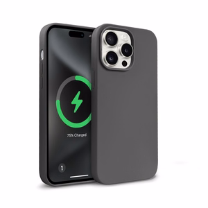 Crong Color Cover Magnetic MagSafe vāciņš ierīcei iPhone 15 Pro Max, titāna krāsā