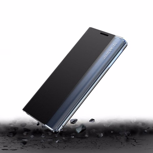 New Sleep Case viedtālruņa apvalks ar statīva funkciju Samsung Galaxy A73 melns