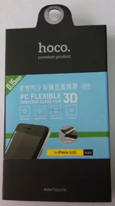 Screen protection glass "Hoco SP9 3D" Apple iPhone 6/6S balts