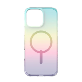 ZAGG Milan Snap viedtālruņa apvalks ar Magnētisko iPhone 16 Pro Max - varavīksnes